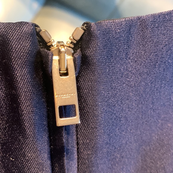 Burberry Silk / Wool Blend  Flared Dress - Picture 11 of 12